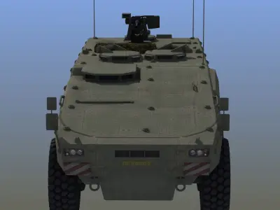 Boxer Mech Infantry Vehicle 3D model