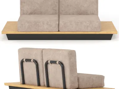 Sofa TATAMI 3D model