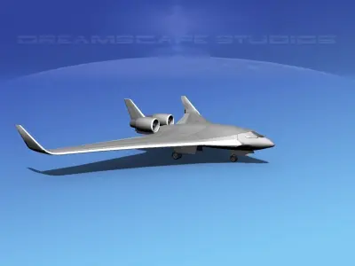 Dreamscape AC-121 Bare Metal 3D model