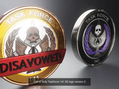 The 141 3D asset pack - call of duty short animated film assets 3D Model Collection