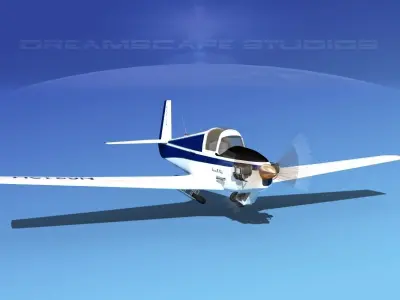 Mooney M-18 Mite V02 3D model