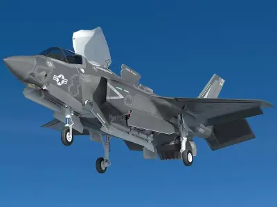 Powerful F35bf 3D model