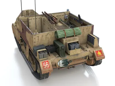 Bren Gun Carrier MK I - BUC - T12642  3D model