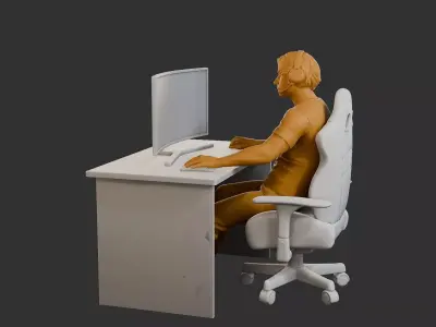 Video Game Player VGP1 008 3D print model