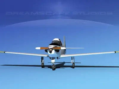 Mooney M-18 Mite V05 3D model