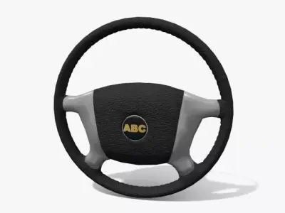 Modern Steering 3D model