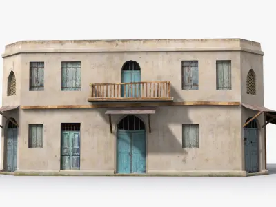 Arab xx27 Low-poly 3D model