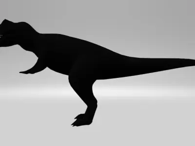 Low Poly T-Rex t - rex dinosaur 3D model