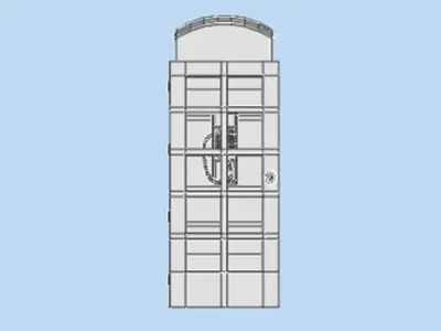 Phonebooth - Classic 3D model