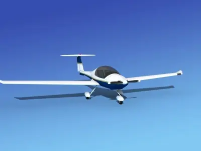 Daimond DA-20 Katana V07 3D model