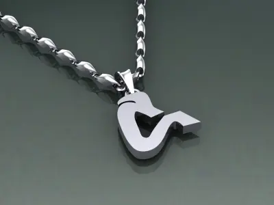 Pendant C-c1 3D print model