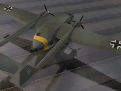 Gotha Go-244 B-1 3D model
