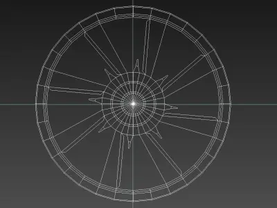 Alu rim 3D model