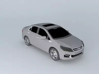 2015 Alpha VTS R Spec Turbo Free 3D model