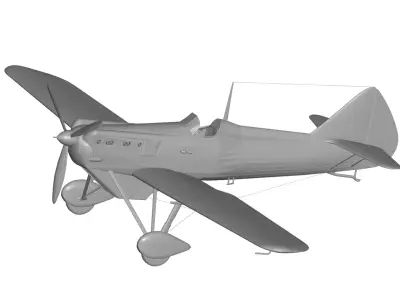 Dewoitine D 510 3D model