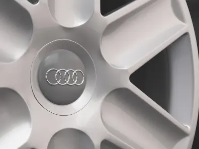 Wheel 3d Model audi 3D model