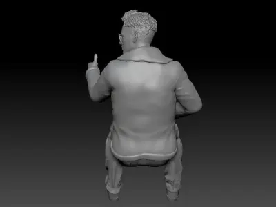 TOP GUN BOY 4 3D print model