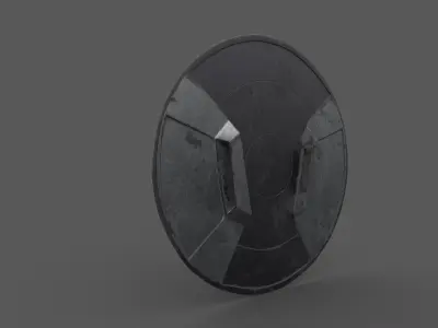 Captain America Shield 3D model