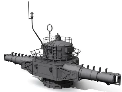 YAMATO 15m range finder scale 1-200 3D print model