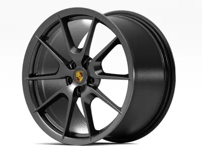 Porsche Cayman S Wheels 3D model