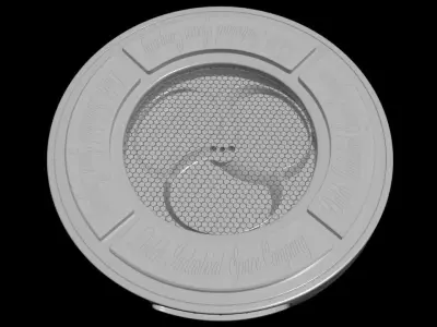 Wireless Induction Drone Charging Station  - Concept 3D model