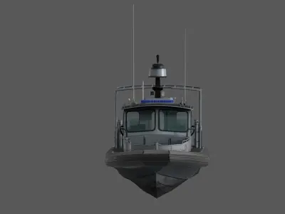  Sea Ark US Navy Low-poly 3D model