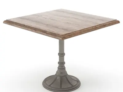 Dining set 08 Free 3D model