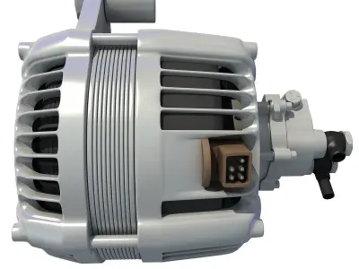 Combustion Alternator 3D model