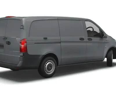 Mercedes Benz E Vito L2 Electric 2020 3D model