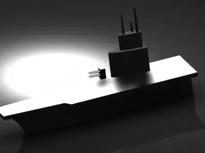 aircraft carrier Free 3D model