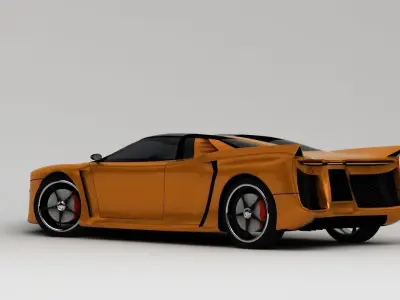 ARAM F-TYPE Free 3D model