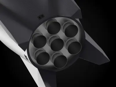 Rocket Lab Neutron 3D model