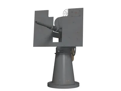 oerikon 20mm cannon 3D model
