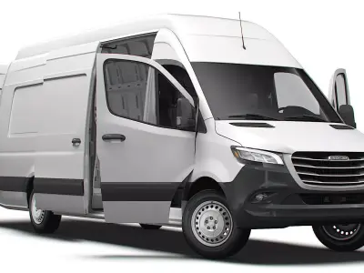 Freightliner Sprinter L4H3 RWD HQ Interior 2024 3D model