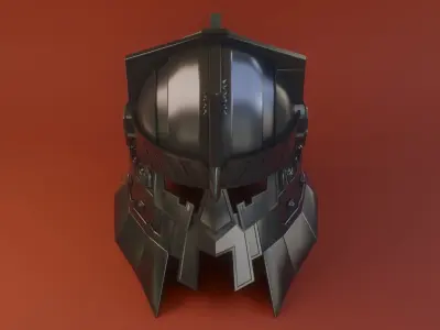 Dwarf Helmet  3D model