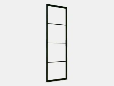 SKYTTA Sliding door frame Low-poly 3D model