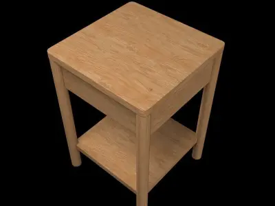wood table Free 3D model buy