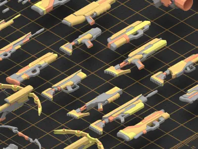 Mega Basemesh Armor Collection 2 3D model