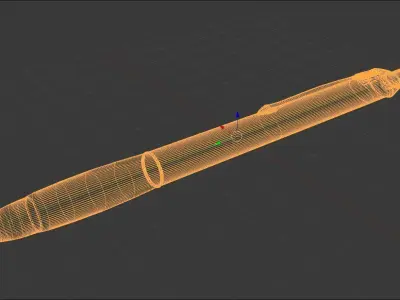 Ballpen pen 3D model