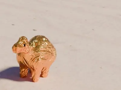 Tiny camels Free 3D print model