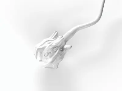 Alien sperm cell Price 9 Low-poly 3D model