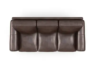 Roselake Leather Sofa Created For Macys Free 3D model