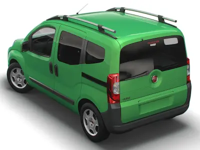 Fiat Qubo 2017 3D model