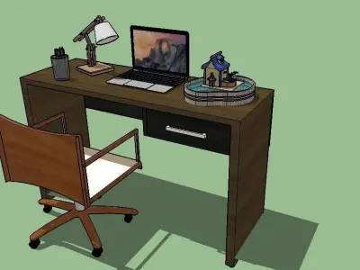 HOUSE WATER SUPPLY Free low-poly 3D model