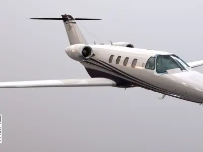 Cessna Citation M2 Low-poly 3D model