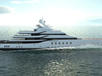 Madsummer Yacht Dynamic Simulation 3D model