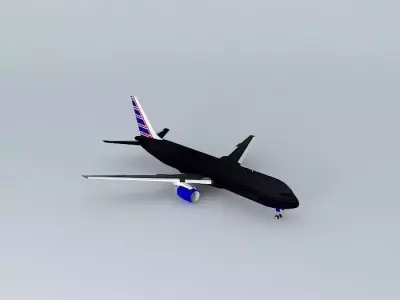 Icelandair Concept Boeing 767 300ER Free 3D model