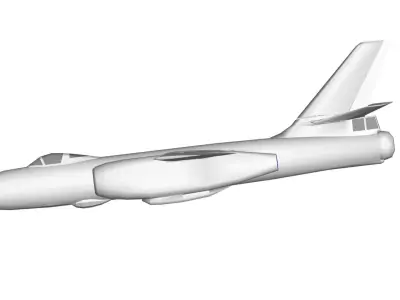 Ilyushin Il-28 3D model