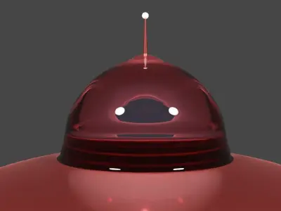 Flying UFO 3D model