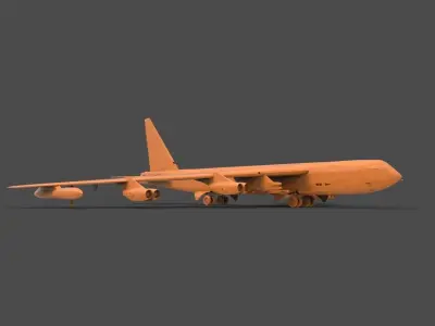 B - 52 bomber bomber 3D print model